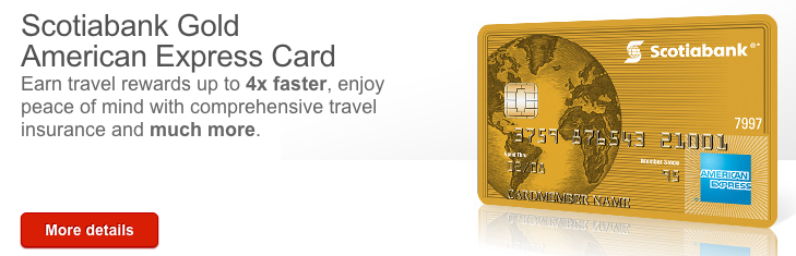 Scotiabank Gold American Express Card